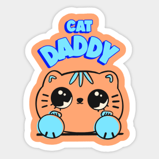 Cat Daddy Sticker